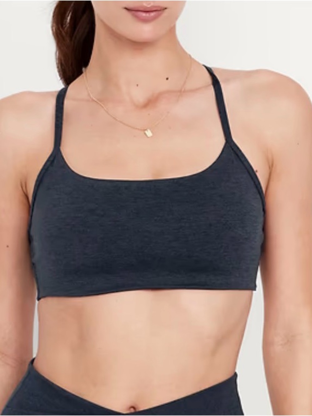 Light Support CloudComfy Sports Bra old navy dusk navy medium